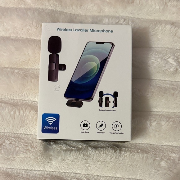 Wireless Lavalier Microphone Other - Miniature Microphones For IPhone